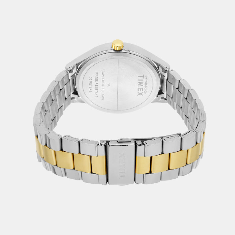 Fashion Men Quartz Green Dial Analog Stainless Steel Watch TWEG18443