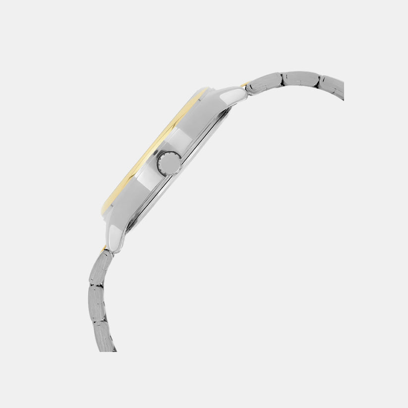 Fashion Men Quartz Green Dial Analog Stainless Steel Watch TWEG18443