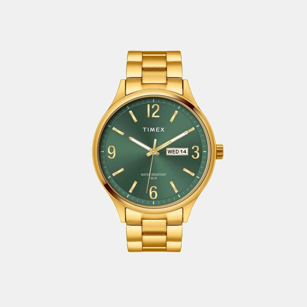 Timex Round Green Analog watch