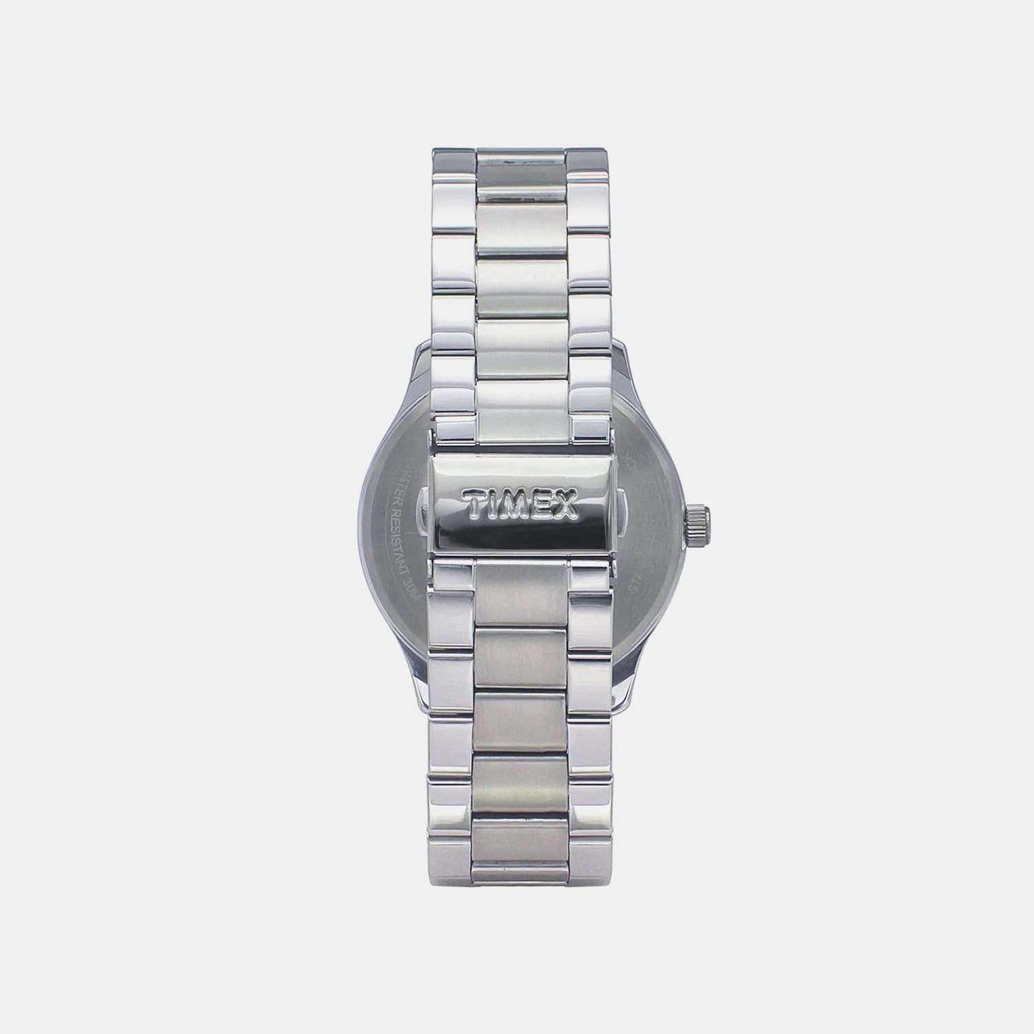 Fashion Men Quartz Silver Dial Multi-Function Stainless Steel Watch TWEG18506