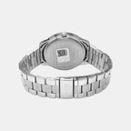 Fashion Men Quartz Silver Dial Multi-Function Stainless Steel Watch TWEG18506