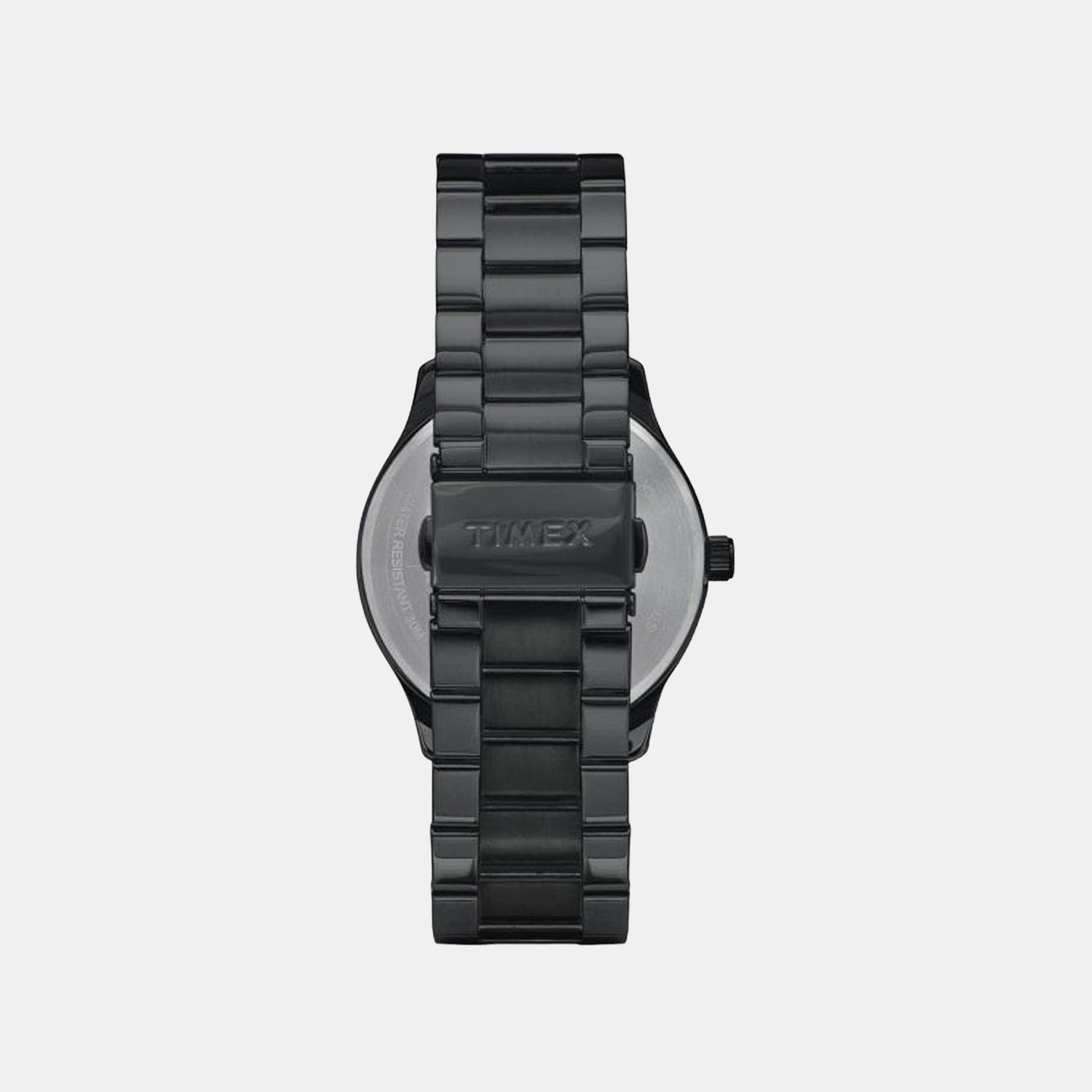 Fashion Men Quartz Black Dial Multi-Function Stainless Steel Watch TWEG18508