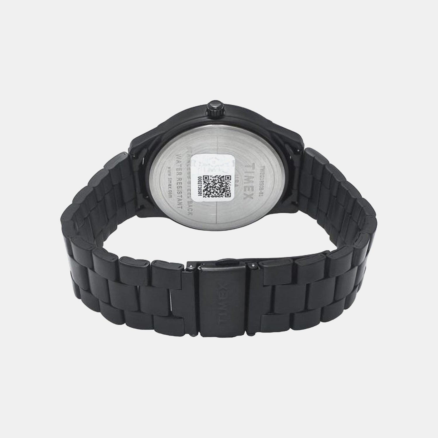 Fashion Men Quartz Black Dial Multi-Function Stainless Steel Watch TWEG18508