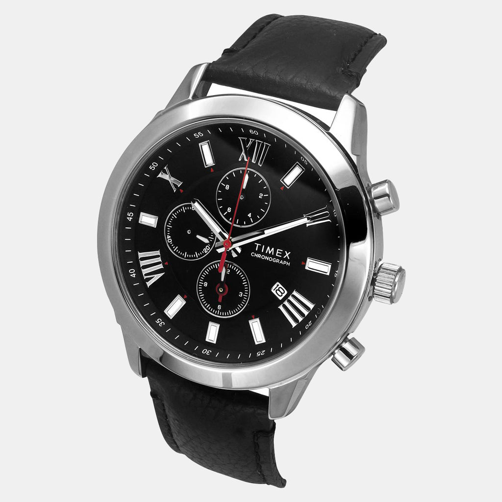 Timex 45 mm Round Quartz watch