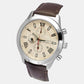 Men's Beigw Round Chronograph Leather Watch TWEG18510-EX