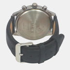 Fashion Men Quartz Teal Dial Chronograph Leather Watch TWEG18515