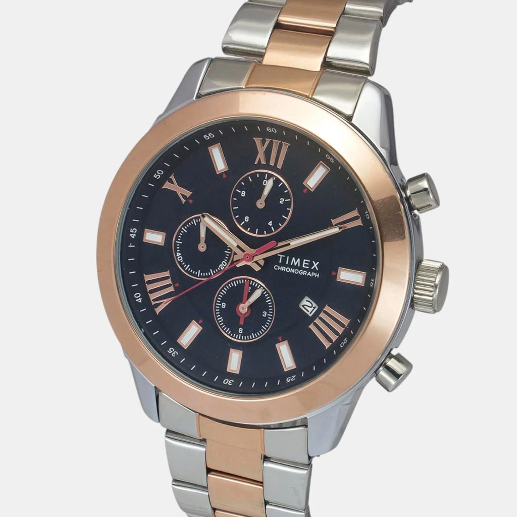 Trendline Men Quartz Blue Dial Chronograph Stainless Steel Watch TWEG18516