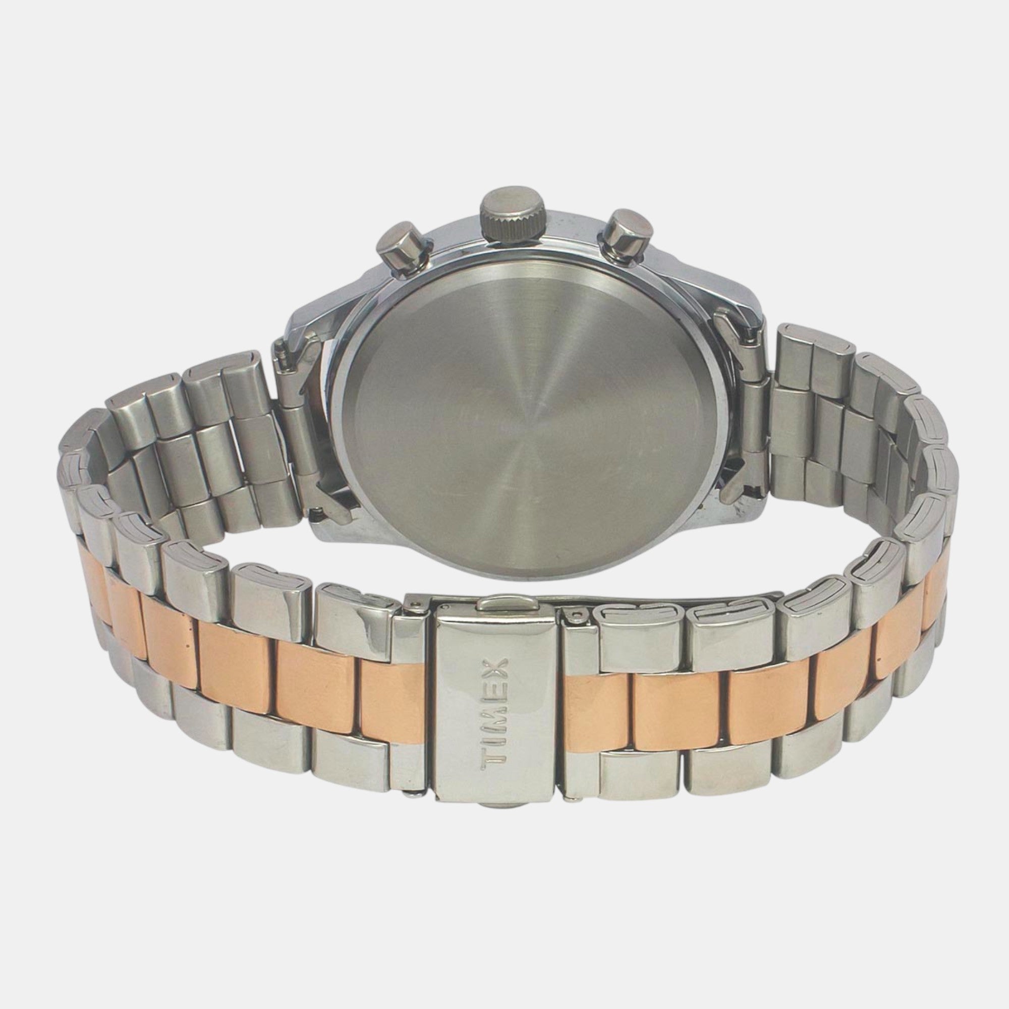 Fashion Men Quartz Blue Dial Chronograph Stainless Steel Watch TWEG18516