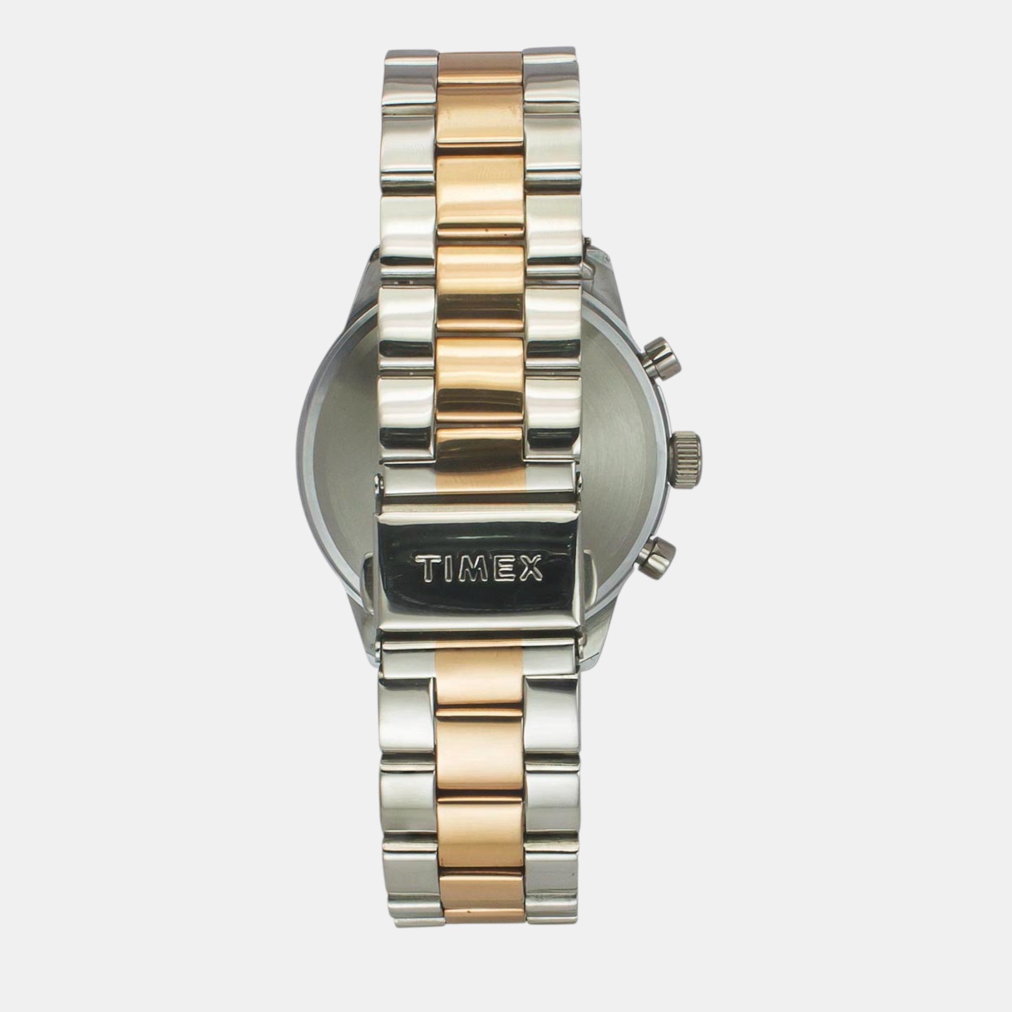 Fashion Men Quartz Blue Dial Chronograph Stainless Steel Watch TWEG18516