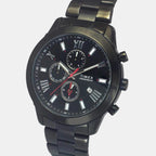 Trendline Men Quartz Black Dial Chronograph Stainless Steel Watch TWEG18518