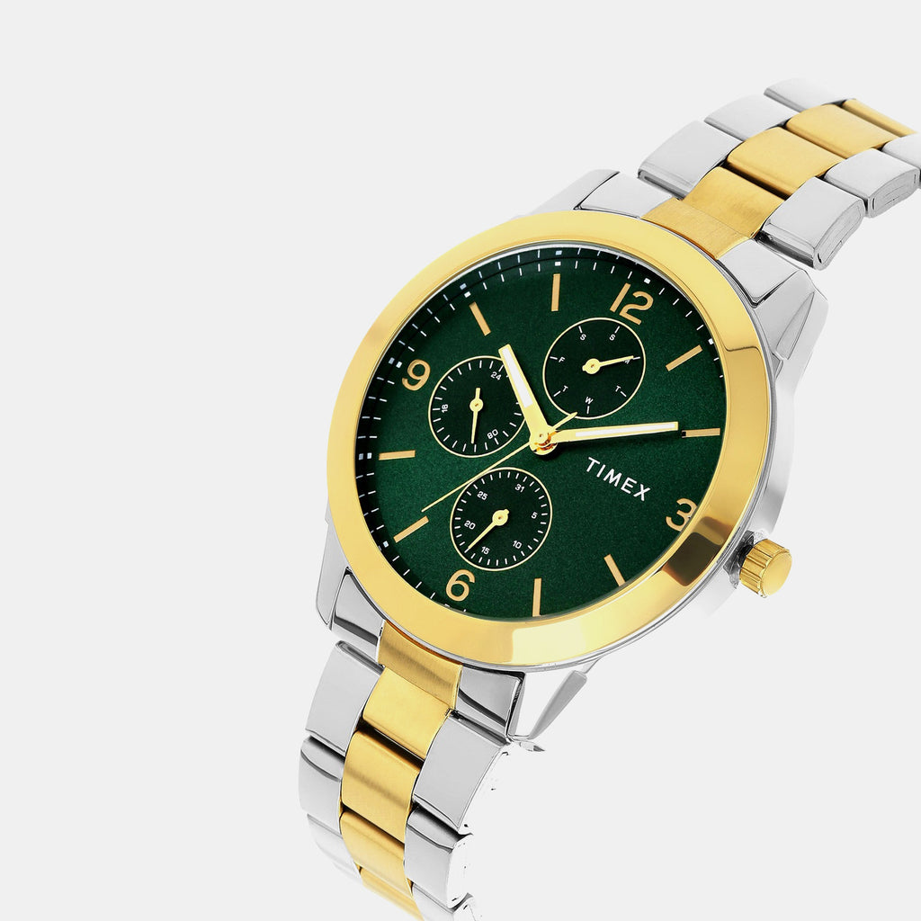 Trendline Men Quartz Dial Multi-Function Stainless Steel Watch TWEG18525
