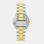 Fashion Men Quartz Silver Dial Multi-Function Stainless Steel Watch TWEG18528
