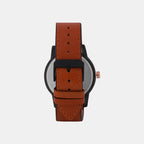 Trendline Men Quartz Blue Dial Multi-Function Leather Watch TWEG18904