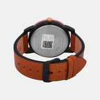 Trendline Men Quartz Blue Dial Multi-Function Leather Watch TWEG18904