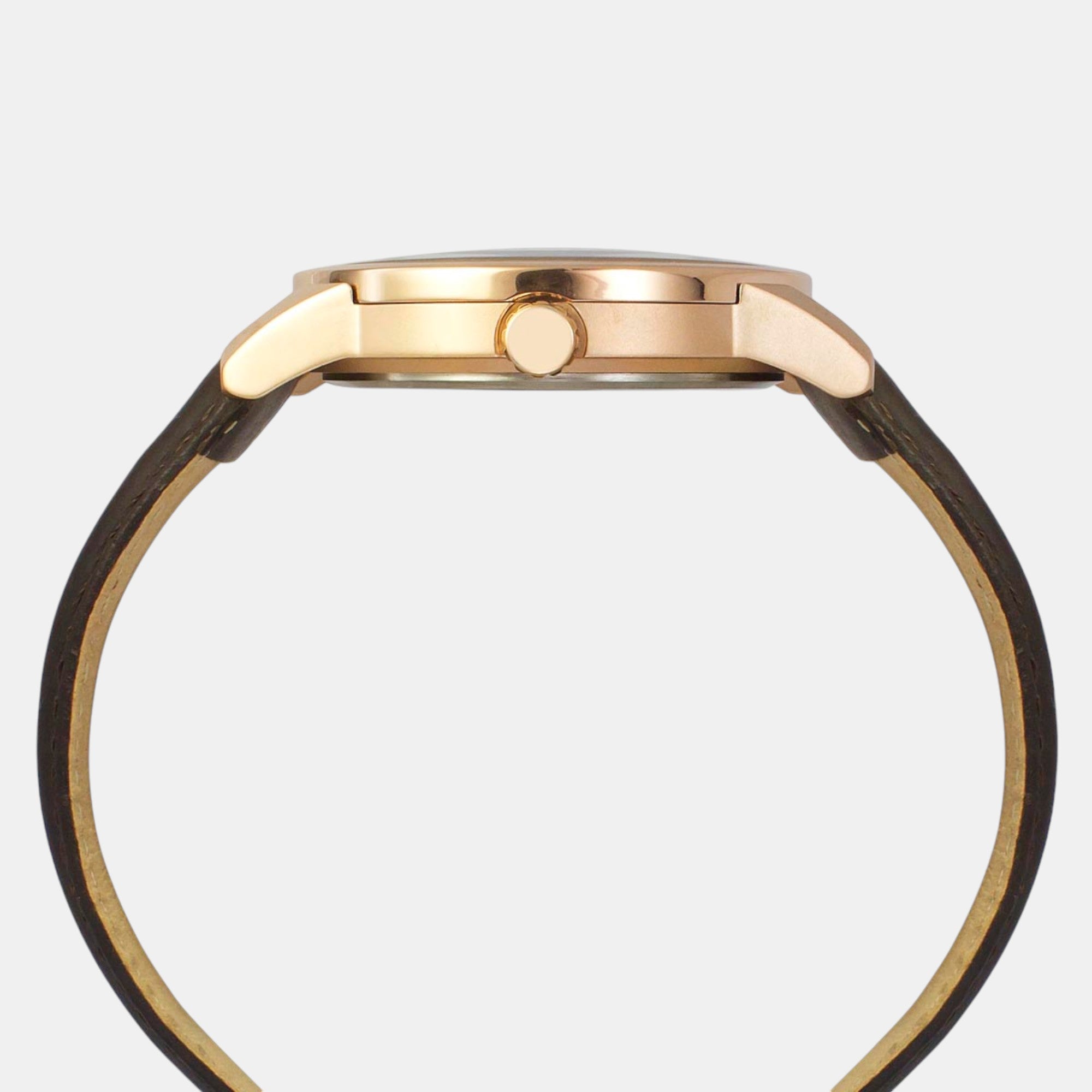 Fashion Men Quartz Green Dial Multi-Function Leather Watch TWEG18905