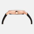 Fashion Men Quartz Silver Dial Multi-Function Leather Watch TWEG18908