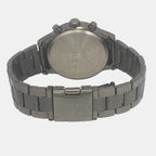 Fashion Men Quartz Orange Dial Chronograph Stainless Steel Watch TWEG19932