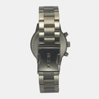 Fashion Men Quartz Orange Dial Chronograph Stainless Steel Watch TWEG19932