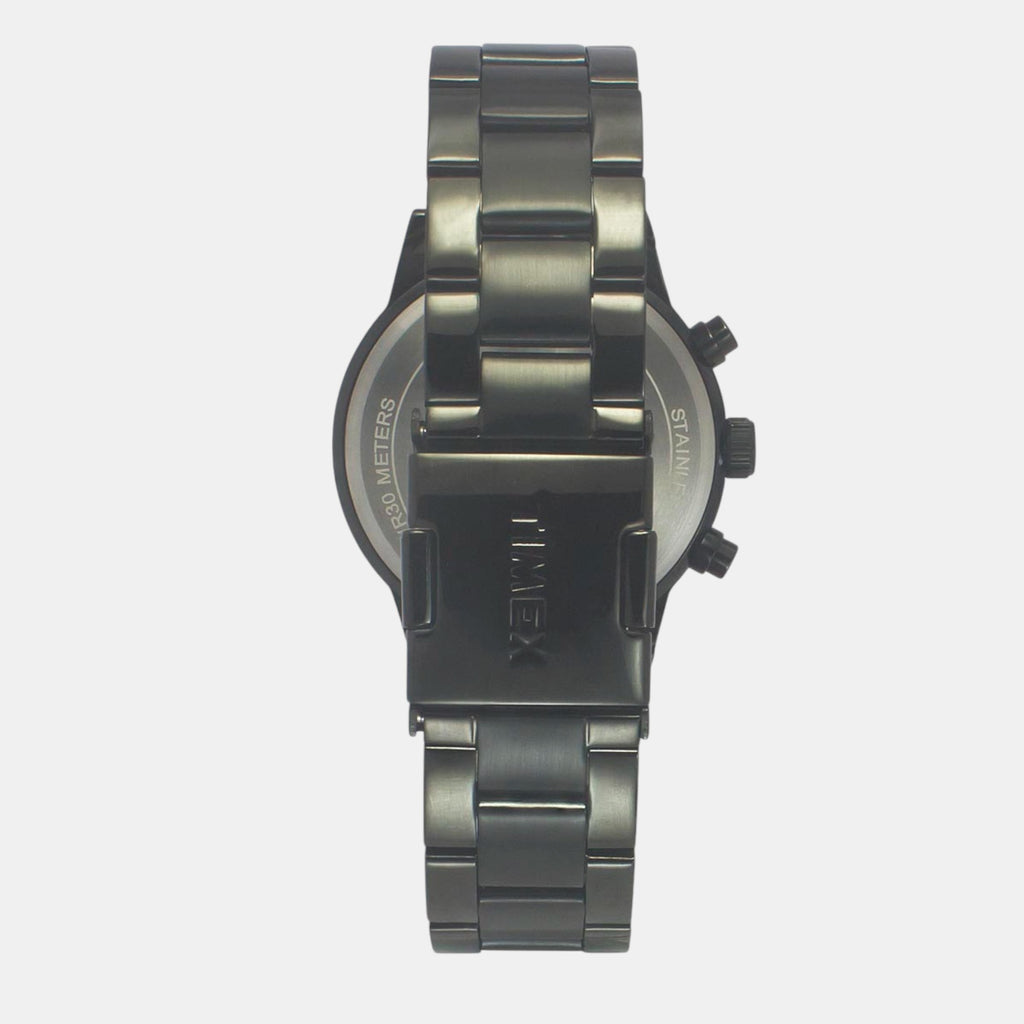 Fashion Men Quartz Green Dial Chronograph Stainless Steel Watch TWEG19933