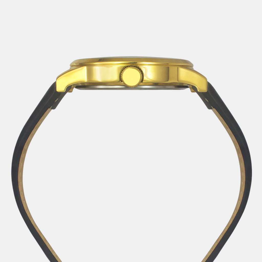 Fashion Men Quartz Red Dial Multi-Function Leather Watch TWEG19938