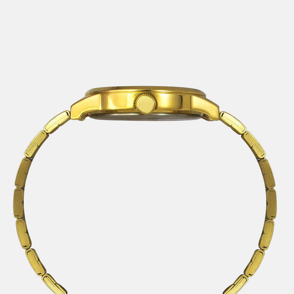 Fashion Men Quartz Green Dial Multi-Function Stainless Steel Watch TWEG19939