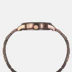 Fashion Men Quartz Brown Dial Multi-Function Stainless Steel Watch TWEG19941