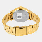 Fashion Men Quartz Champagne Dial Multi-Function Stainless Steel Watch TWEG19945