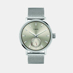 Men Quartz Grey Dial Analog Stainless Steel Watch TWEG20000