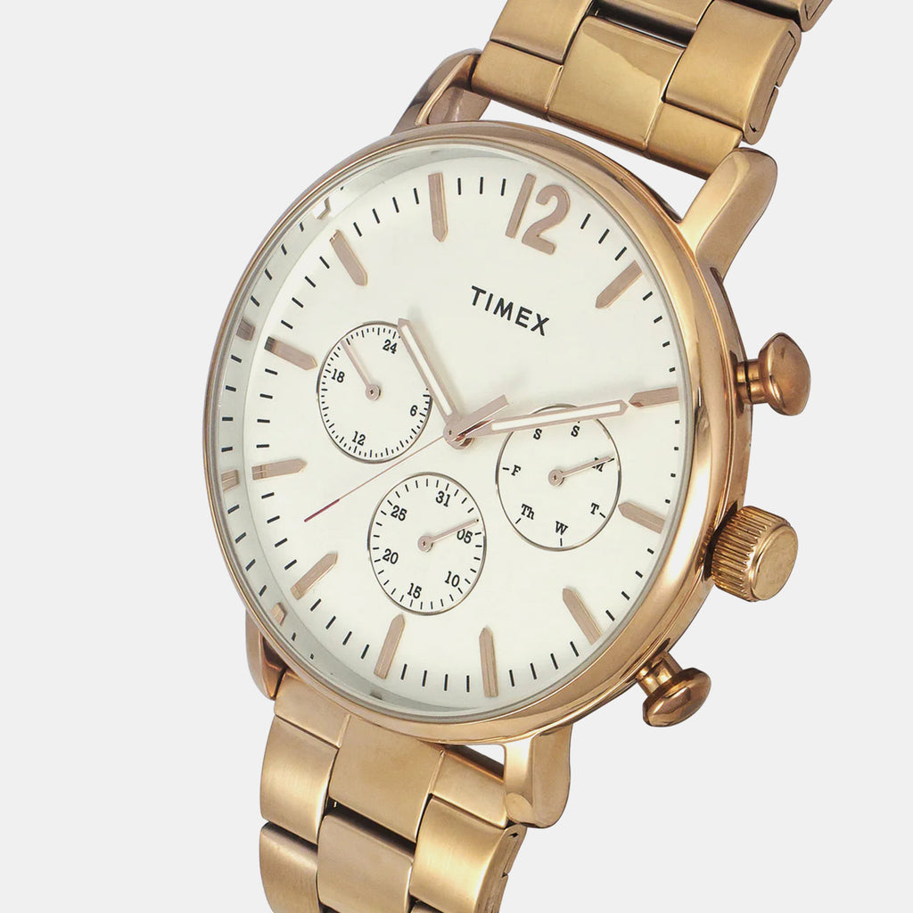 Fashion Men Quartz Dial Chronograph Stainless Steel Watch TWEG20009