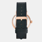 Fashion Men Quartz Blue Dial Analog Leather Watch TWEG20020