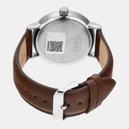 Fashion Men Quartz Dial Multi-Function Leather Watch TWEG20022