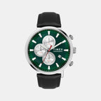 Men Quartz Dial Analog Leather Watch TWEG20023-EX