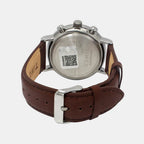 Men Quartz Blue Dial Analog Leather Watch TWEG20024-EX