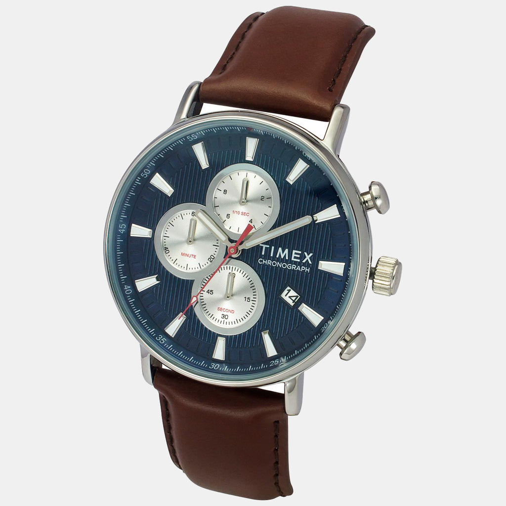 Timex 43 mm Round Quartz watch