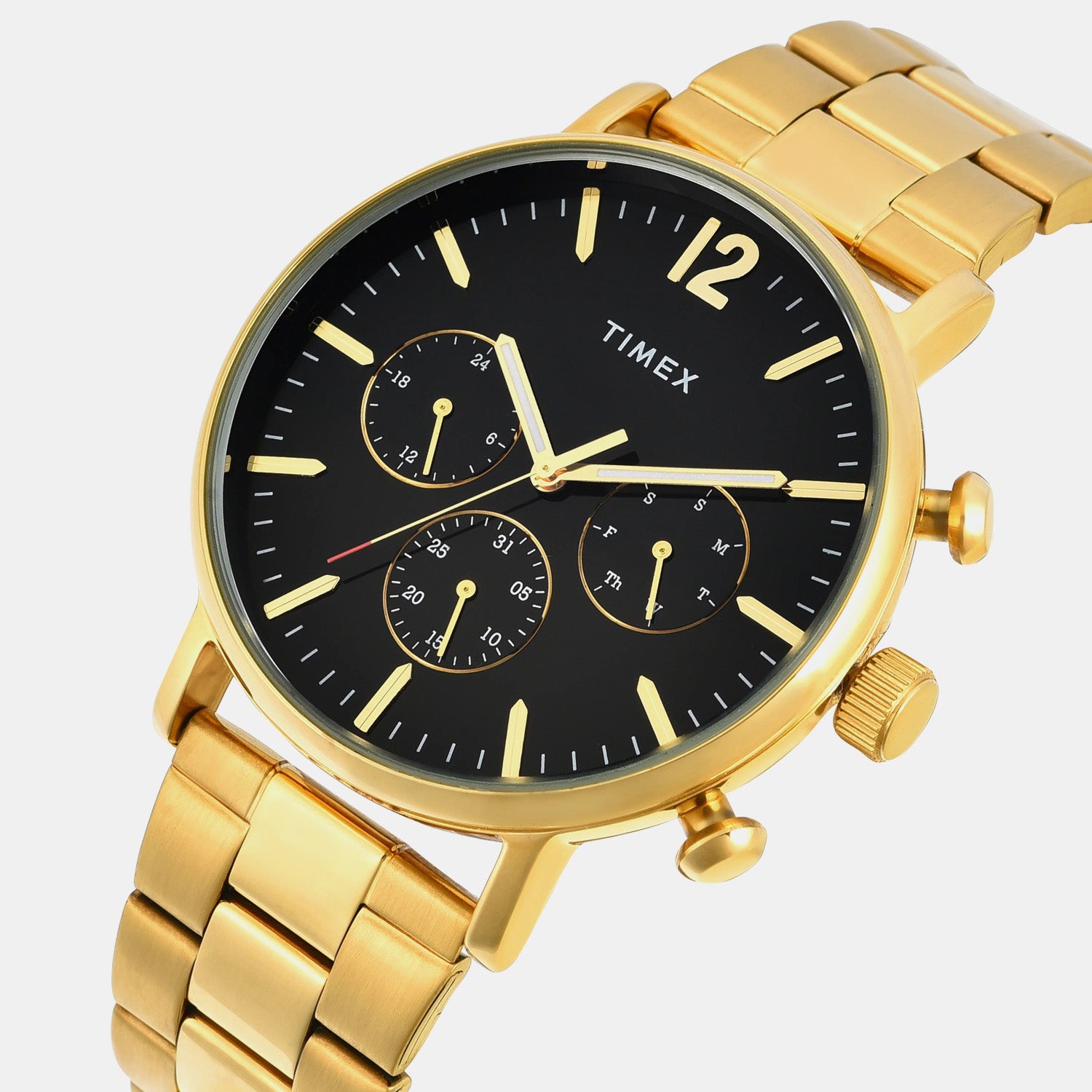 Fashion Men Quartz Dial Multi-Function Stainless Steel Watch TWEG20025