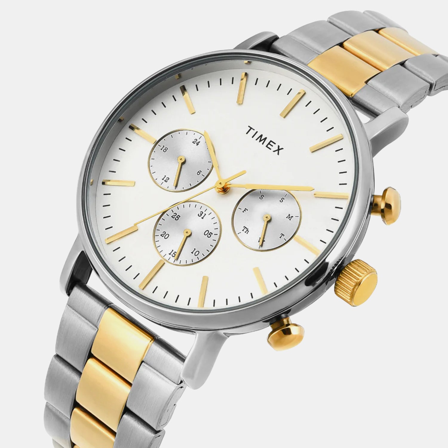 Fashion Men Quartz Dial Multi-Function Stainless Steel Watch TWEG20026