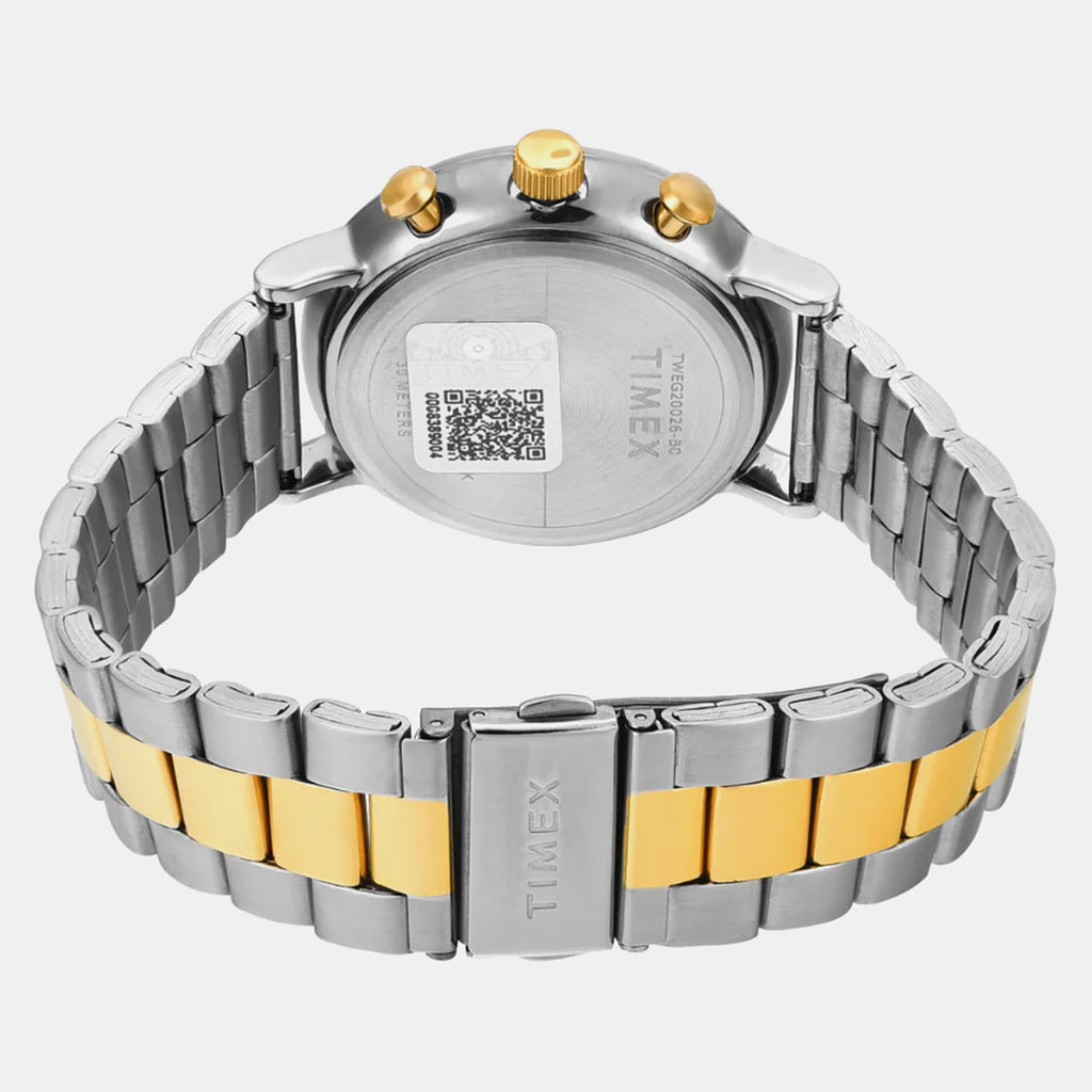 Fashion Men Quartz Dial Multi-Function Stainless Steel Watch TWEG20026