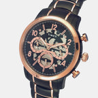 E Class Men Quartz Black Dial Multi-Function Stainless Steel Watch TWEG20206