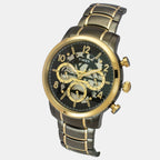 E Class Men Quartz Black Dial Multi-Function Stainless Steel Watch TWEG20208