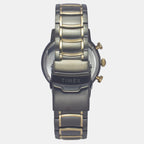 E Class Men Quartz Black Dial Multi-Function Stainless Steel Watch TWEG20208