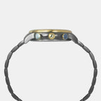 E Class Men Quartz Black Dial Multi-Function Stainless Steel Watch TWEG20208