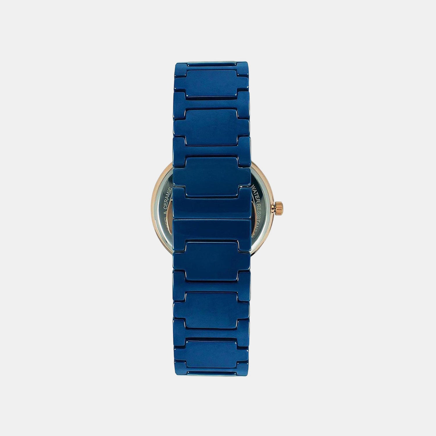 Men Quartz Blue Dial Analog Ceramic Watch TWEG21201