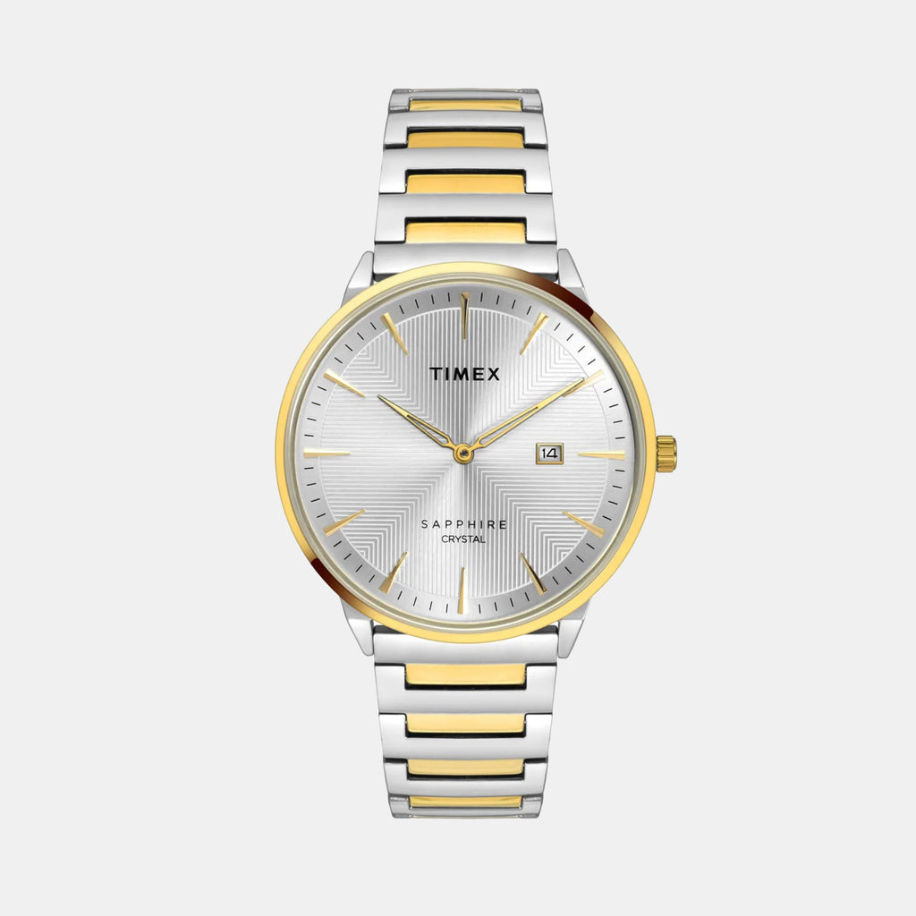Fashion Men Quartz Dial Analog Stainless Steel Watch TWEG21904