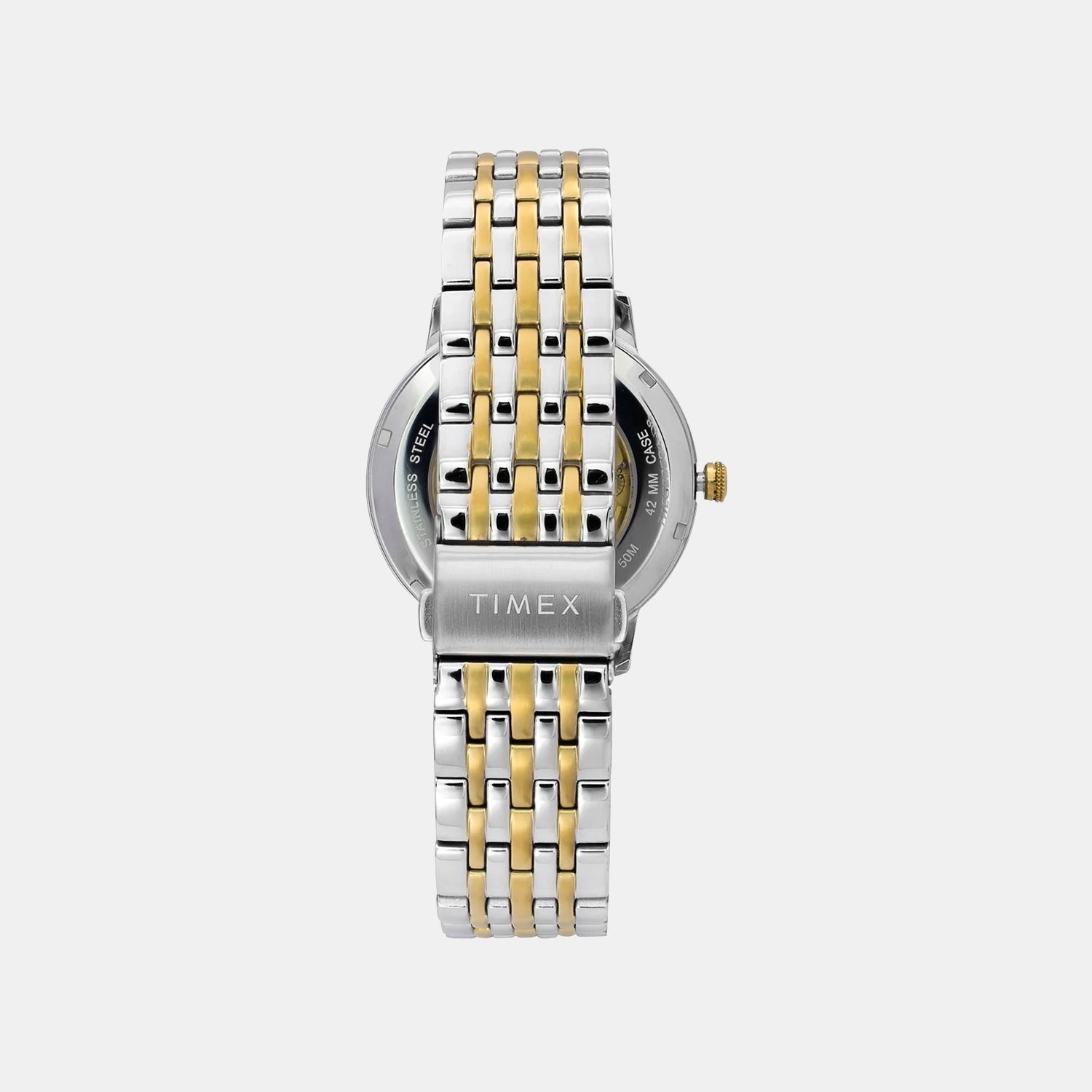 Signio Men Automatic Green Dial Analog Stainless Steel Watch TWEG23504