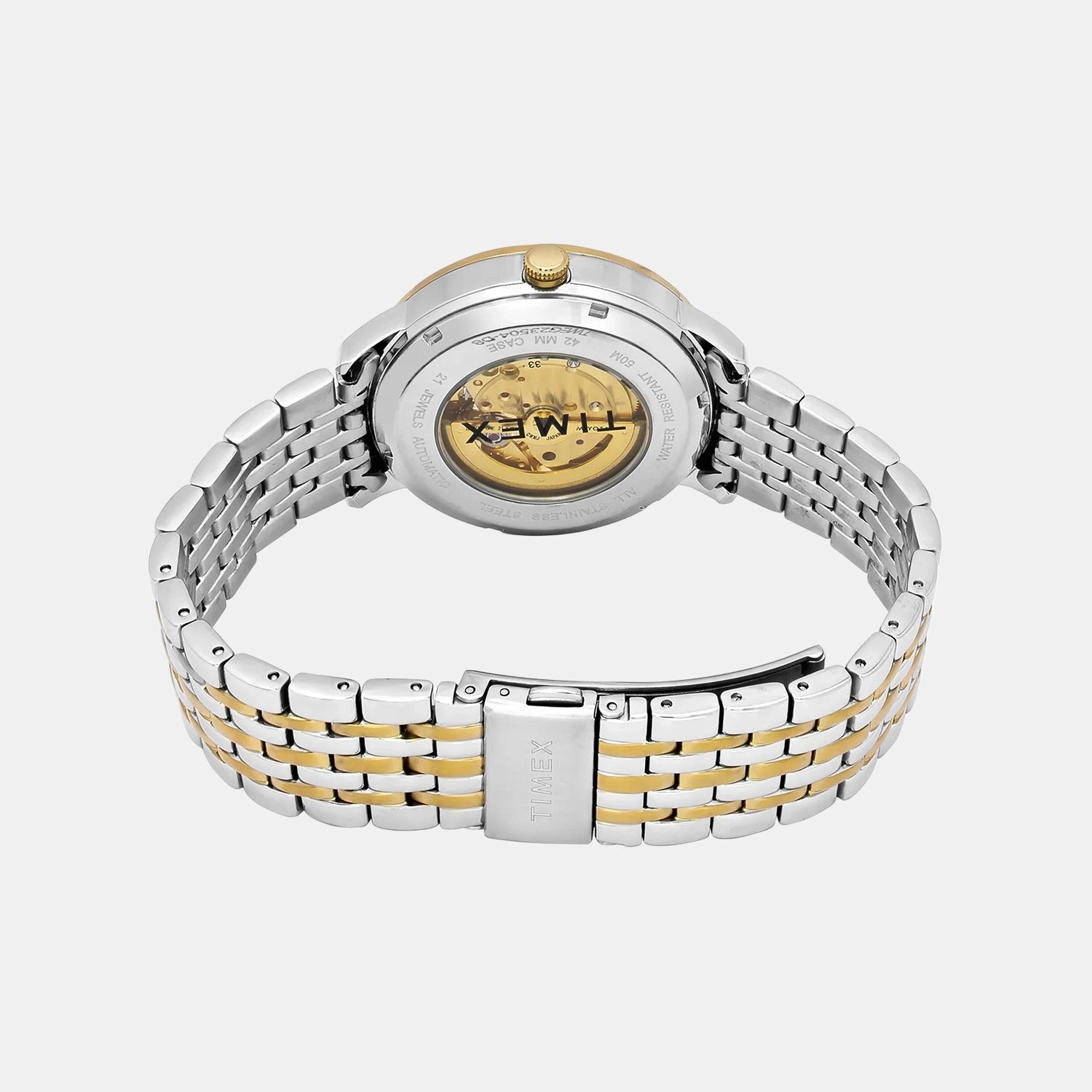 Signio Men Automatic Green Dial Analog Stainless Steel Watch TWEG23504