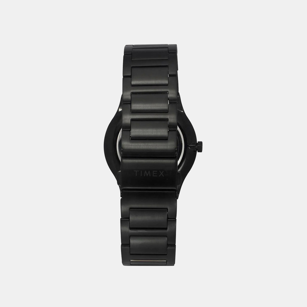 Signio Men Quartz Black Dial Analog Stainless Steel Watch TWEG23603