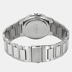 Fashion Men Quartz Blue Dial Analog Stainless Steel Watch TWEG23604