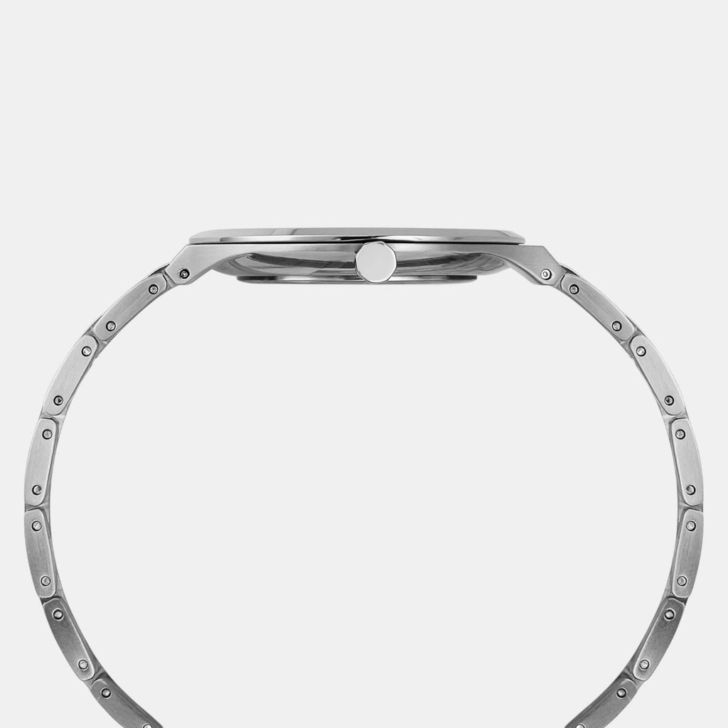 Fashion Men Quartz Blue Dial Analog Stainless Steel Watch TWEG23604