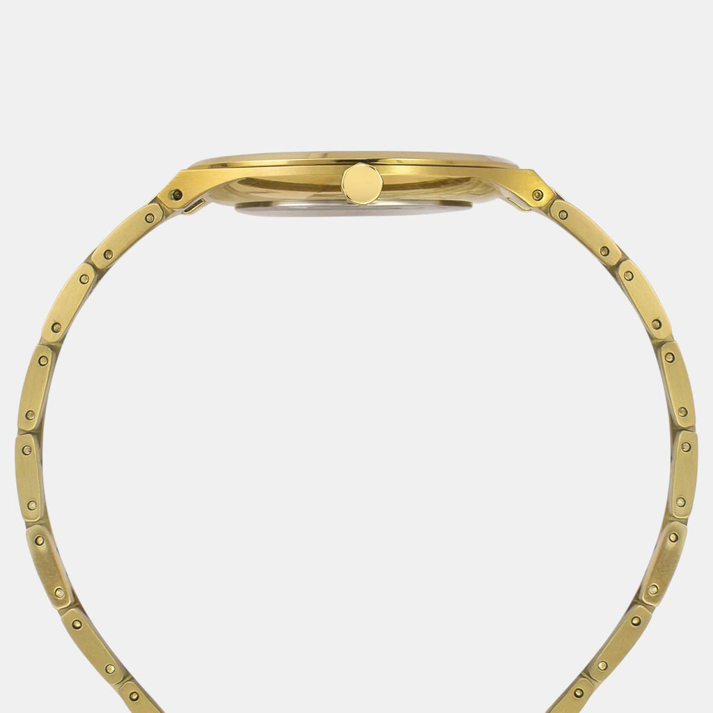 Fashion Men Quartz Green Dial Analog Stainless Steel Watch TWEG23605