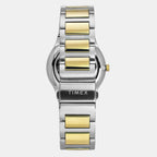 Fashion Men Quartz White Dial Analog Stainless Steel Watch TWEG23606